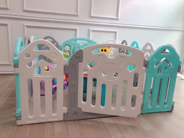 Combo quây nhựa - xe đẩy thanh lý giá rẻ cho mẹ bỉm sữa thuê trọ (2)