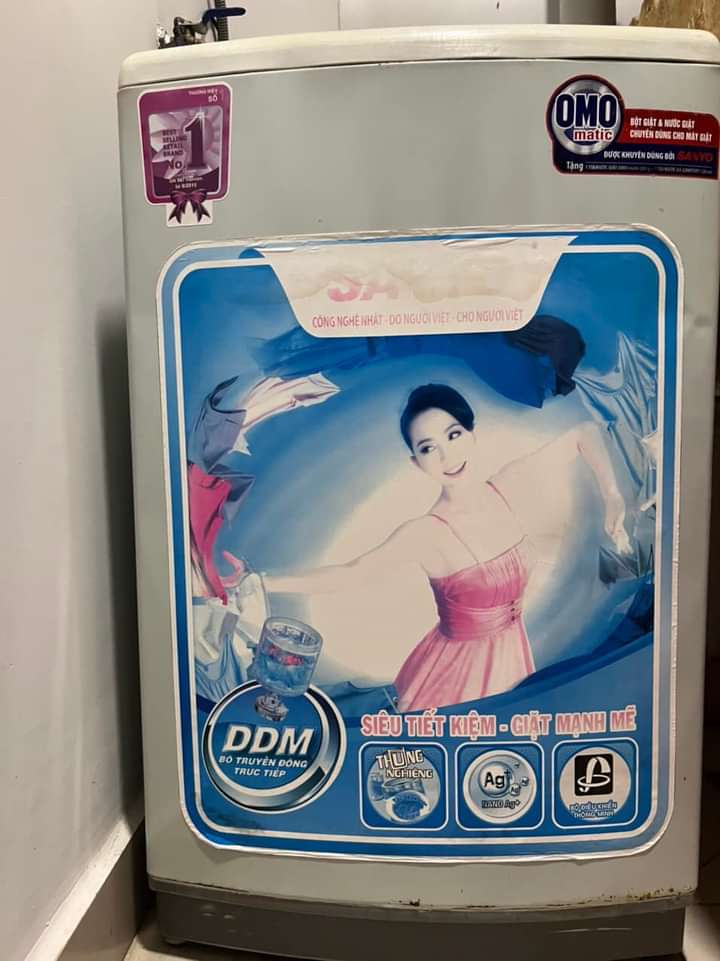 Máy giặt cũ 7kg hoạt động tốt cho phòng trọ sinh viên (1)