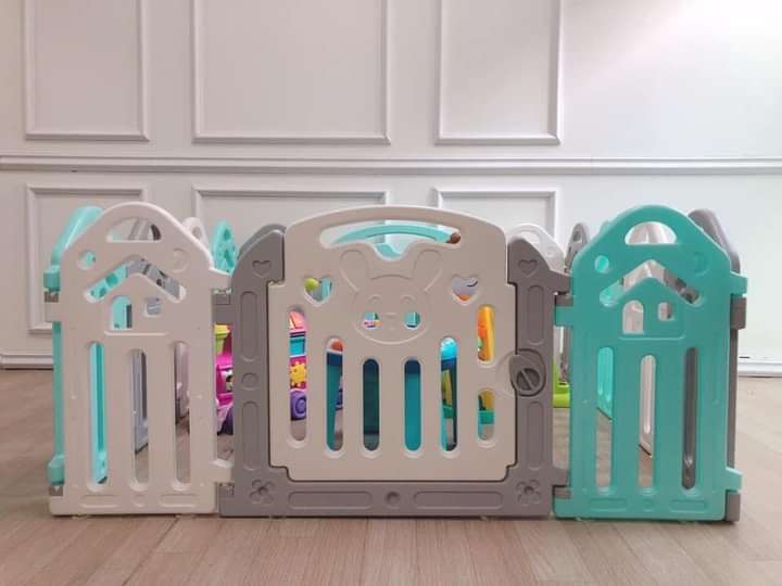 Combo quây nhựa - xe đẩy thanh lý giá rẻ cho mẹ bỉm sữa thuê trọ (1)